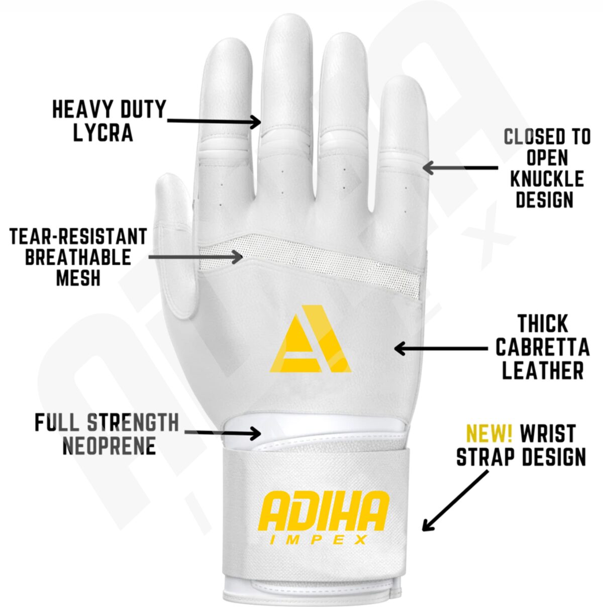 BaseBall Batting Gloves SoftBall Batting Gloves Manufacturer And Exporter