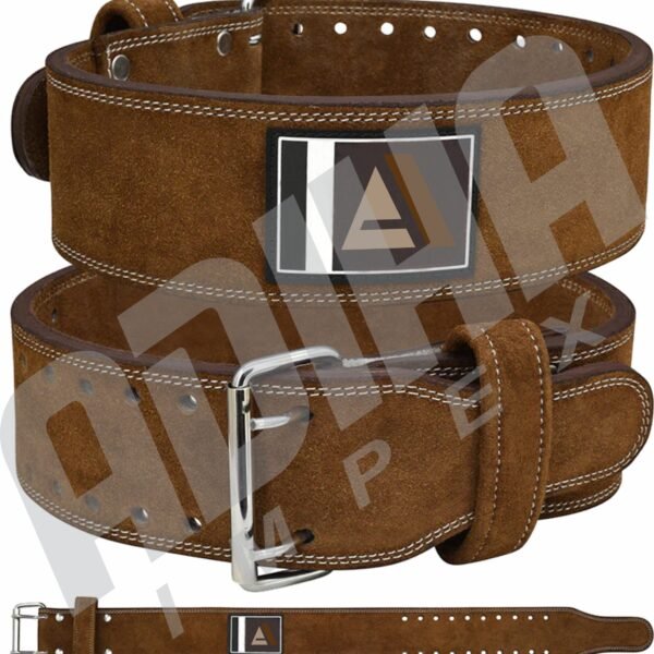 Leather GYM Belts Leather Fitness Belts Leather Weight Lifting Belts Leather Workout Belts Manufacturer And Exporter