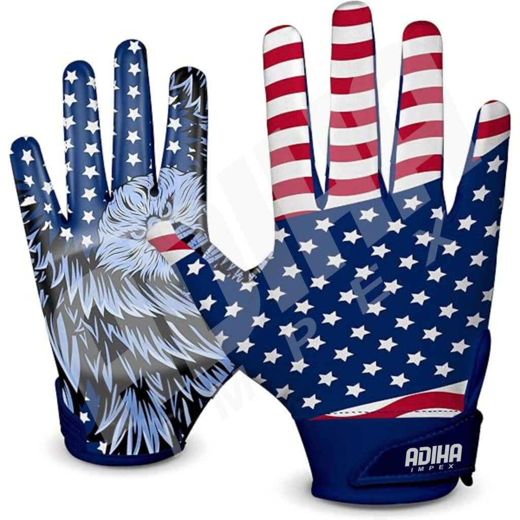 American Football Gloves Receiver Gloves Football Gloves Manufacturer And Exporter