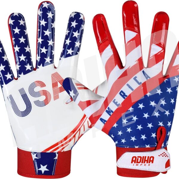 American Football Gloves Receiver Gloves Football Gloves Manufacturer And Exporter