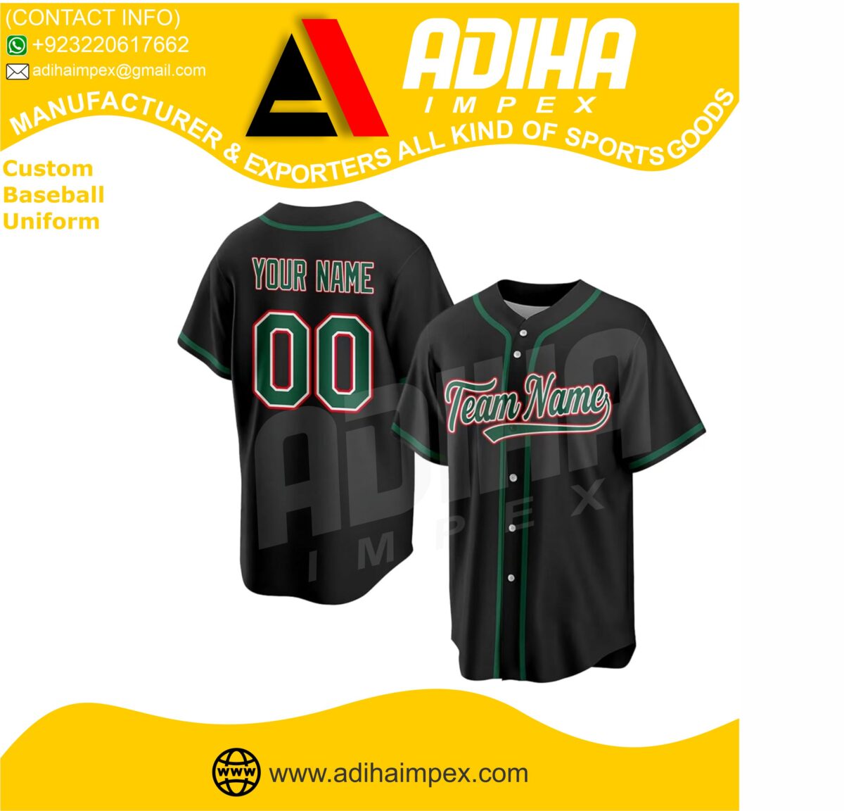 Baseball Uniform Softball Uniform Manufacturer And Exporter